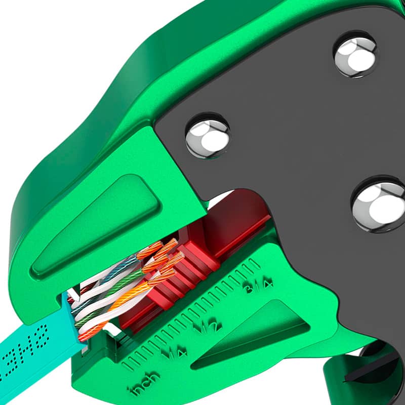 PHOENIX 1212757 - Pince à dénuder pour câbles de capteurs / actionneurs -  3,2 à 4,4 mm² - WIREFOX 16-1