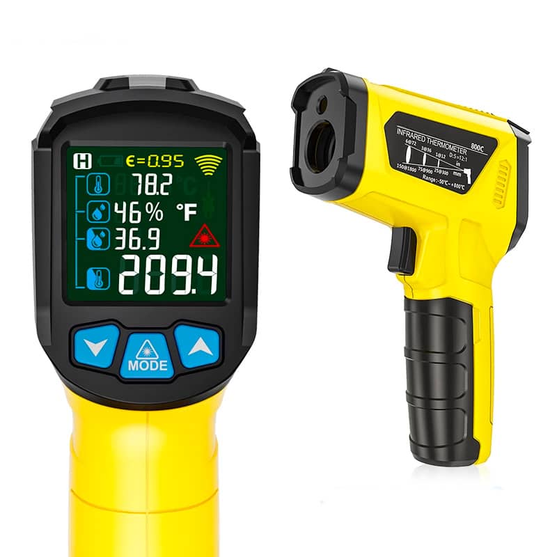Thermomètre laser robuste, pratique et précis pour une mesure sans contact  de la température