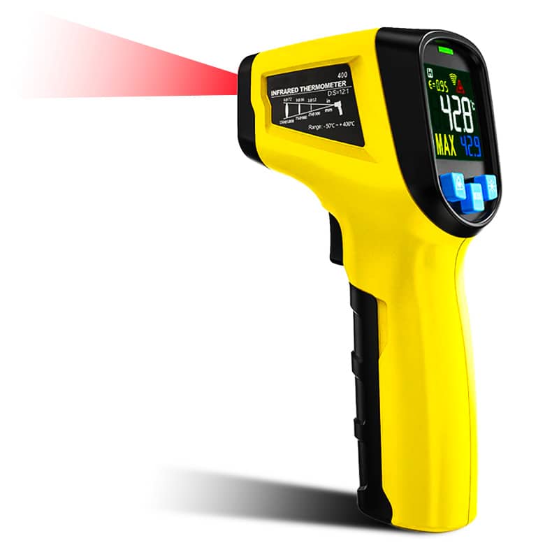 Thermomètre laser infrarouge professionnel, pour température corporelle -  Labbox France