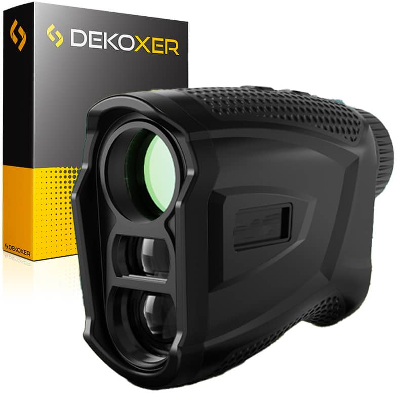 Télémètre laser numérique de golf Dekoxer, portée de 1200M